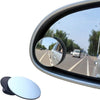 "Upgrade Your Driving Experience with Round Frameless Blind Spot Mirrors - 360° Rotation, Adjustable Sway, High Definition Convex Mirror - Ideal for Cars, SUVs, and Trucks - Set of 2"