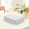 "Premium White Corrugated Shipping Boxes - Pack of 20, Perfect for Mailing & Gifting - 12" x 9" x 3""