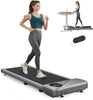 "Stay Active and Productive with our Portable Under Desk Treadmill - The Ultimate Walking Pad with Remote Control and LED Display - Boost Your Health and Fitness at Home or Office - Featuring a Powerful 2.5HP Motor and Impressive 265 LBS Weight Capacity!"