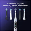 "Whiter Smiles Bundle:  Io Radiant White Electric Toothbrush Heads - Pack of 6 for Deeper Plaque Removal and Teeth Whitening"