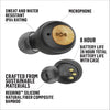 "Unleash Your Inner Champion with House of True Wireless Earphones - Long-lasting Playtime, Quick Charge Case, and Eco-Friendly Bamboo Design!"