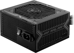 " MAG A650BN Power Supply Unit - High Performance 650W PSU with UK Plug, 80 Plus Bronze Certified, Advanced Cooling System, and 5 Year Warranty"