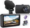 "Ultimate Protection: 1080P Dual Camera Dash Cam with Night Vision and Parking Mode"