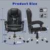"Ultimate Comfort and Style: Premium Executive Office Chair with Ergonomic Design, Reclining Function, and Luxurious PU Leather - Perfect for Home Office and Gaming"