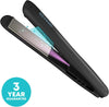 "Ultimate Frizz-Free Hair Straightener with Progloss Ion Shine, Infused with Keratin, Argan, and Coconut Oils, Adjustable Heat Settings - Get Sleek, Silky Hair!"