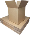 " 10X Extra Large Heavy-Duty Cardboard Boxes - 20" X 20" X 20" Cube - Ideal for Storage, Moving, and Shipping - Double Walled - 10 Pack"