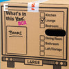 "Ultimate Moving Kit: 15 Durable Cardboard Boxes with Fragile Tape, Carry Handles, and Room List - Perfect for Hassle-Free House Packing and Storage!"