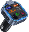 "Ultimate Car Bluetooth FM Transmitter: Fast Charging, Hands-Free Calling, Hi-Fi Sound"