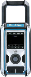"Enhance Your Worksite Experience with the  DMR115 Bluetooth Job Site Radio - Batteries and Charger Sold Separately - Blue/Black, Compatible with 10.8V/12V Max/14.4V/18V Li-Ion CXT LXT DAB/DAB+ Batteries"