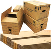 "Super Value Pack of 40 Extra Large Cardboard Boxes - Ideal for Packing, Shipping, and House Moving - 44 Litres Capacity - Sturdy and Spacious - 47cm x 31.5cm x 25cm"