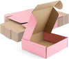 "Pretty in Pink: 26 Pack of  10X8X3 Shipping Boxes - Perfect for Packaging, Shipping, and Gifting!"