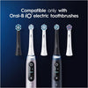 Ultimate Clean Electric Toothbrush Heads by : Twisted & Angled Bristles for Deeper Plaque Removal - Pack of 6, Black - Fits in Mailbox