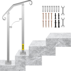 "Enhance Your Outdoor Space with  Flexible Transitional Handrail - Stylish, Durable, and Easy to Install!"