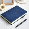 "Premium Hardcover A5 Ruled Notebook Journal - Perfect for Business, School, and Home - High-Quality Paper, Elegant Design, Blue Cover"