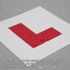 "Superior Magnetic Car L-Plates: Unbreakable, Weatherproof, and Gentle on Your Vehicle - 2 Pack"