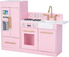 White Wooden Toy Kitchen Toy Cooker Play Kitchen Set TD-12302WR