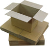 "50-Pack of Large Single Wall Cardboard Boxes - Ideal for Postal Mailing, Removals, and Moving - Lightweight and Durable - Dimensions: 22x14x14 inches (575x370x365mm)"