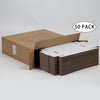 "Convenient 50 Pack of Compact 7X5X1 Inches Small Shipping Boxes - Perfect for Moving, Mailing, and Packing!"