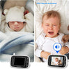 "Stay Connected and Worry-Free with our Wireless Video Baby Monitor - Crystal Clear Night Vision, Temperature Monitoring, and 2-Way Talkback System - Includes UK Interface Plug!"