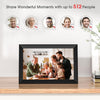 "Share Your Precious Memories with Ease: 10.1 Inch Wifi Digital Photo Frame with 32GB Memory, Touchscreen, and Frameo App - Perfect Gift Choice!"