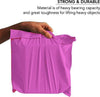 "Pretty in Pink: 40-Pack of Mixed Sizes Postage Bags for Clothes - Convenient Self-Seal Shipping Bags for Stylish Packaging and Secure Delivery"