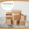 "Pack of 15 Sturdy Small Cardboard Boxes - Perfect for Shipping, Packing, and Gift Packaging!"