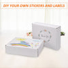 "Premium White Corrugated Shipping Boxes - Pack of 20, Perfect for Mailing & Gifting - 12" x 9" x 3""