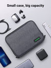 " Travel Essentials Organizer: Stay Tidy and Connected on the Go with this Spacious Tech Pouch for Gadgets, Cables, Chargers, Power Banks, and More!"