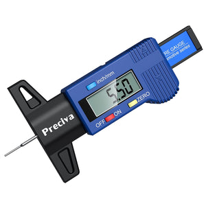 "Revamp Your Drive with the Digital Tyre Tread Depth Gauge - Accurate Tread Depth Measurement On-the-Go, Anytime, Anywhere!"