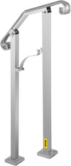 "Enhance Your Outdoor Space with  Flexible Transitional Handrail - Stylish, Durable, and Easy to Install!"