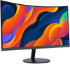 "Immerse Yourself in Gaming with  24-Inch Curved Full HD Monitor - 1080P, 60Hz Refresh Rate, Tilt Adjustment, Eye Care Technology, and Sleek Black Design!"