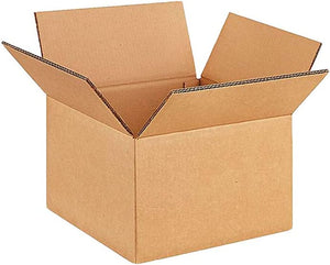 "50-Pack of Heavy Duty Brown Cardboard Boxes - Perfect for Shipping, Mailing, and Parcel Delivery - Double Wall Construction - 18x18x12 Inches"