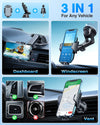 "Ultimate  Car Phone Holder Mount - Unbeatable Durability for Off-Road Adventures! Rotatable, Sturdy, and Versatile - Perfect for Iphone 15 Pro Max, Samsung S23, and More!"