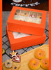" Orange Cupcake Boxes - Perfect Packaging for Your Delicious Cupcakes - Set of 30 Boxes with Window - Ideal Cupcake Carrier and Storage Solution - 9"X6.1"X3.3" Bakery Boxes for Cupcakes - Stylish and Convenient Cupcake Containers"