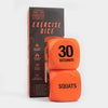 "Spice Up Your Workouts with Ultimate Fitness Dice - Fun and Effective Cardio, HIIT, and Full Body Exercises - Perfect for Home and Gym Training - Vibrant Orange Design!"