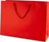 "Stylish and Durable 10 Large Red Paper Bags with Rope Handles - Perfect for Any Occasion!"