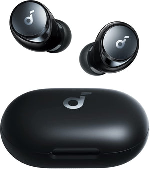 "Immerse Yourself in Pure Sound with Space A40 Adaptive Active Noise Cancelling Wireless Earbuds - 98% Noise Reduction, 50H Ultra Long Playtime, Hi-Res Audio, Wireless Charging, and Perfect Comfort Fit!"