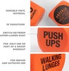 "Spice Up Your Workouts with Ultimate Fitness Dice - Fun and Effective Cardio, HIIT, and Full Body Exercises - Perfect for Home and Gym Training - Vibrant Orange Design!"