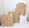 "Super-Sized Cardboard Moving Boxes - Pack of 5, XXXL Large (76X50X50Cm - 190L) - Perfect for House Removals and Shipping"