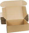 "Premium Pack of 20 Brown Corrugated Cardboard Shipping Boxes - Ideal for Small Businesses, Packaging, and Mailing - 12x9x4 Inches"