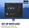 "Ultimate Hands-Free Studio Control: Stream Deck Pedal - Turbocharge Your Workflow with 3 Macro Footswitches, Unleash the Power of OBS, Twitch, Youtube, and Beyond, Compatible with Mac and PC"