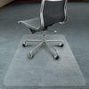 "Protect Your Office Floors with the Ultimate PVC Chair Mat - Non-Slip, Made in the UK - Ideal for Low Pile Carpet Floors - 90Cm X 120Cm - Transparent"
