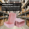 "MEBRUDY Pretty in Pink Shipping Boxes - Pack of 20, Perfect for Mailing, Packing, and Literature"