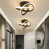 "Stylish and Unique  LED Ceiling Light for a Modern and Cozy Living Space - Perfect for Hallways, Offices, Bedrooms, and More! (Warm White, 22W)"