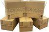 "Ultimate Moving and Storage Solution: Durable Extra-Large Cardboard Boxes with Carry Handles and Room List - Pack of 20"