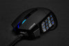 "Unleash Your Gaming Potential with the SCIMITAR RGB ELITE Wired MOBA/MMO Gaming Mouse - Dominate with 18,000 DPI, 17 Programmable Buttons, and Full Icue Compatibility - Perfect for PC, Mac, PS5, PS4, and Xbox - Sleek Black Design"