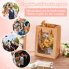 "10 Packs  Brown Kraft Paper Gift Bags with Window - Perfect for Parties, Gifts, and More!"