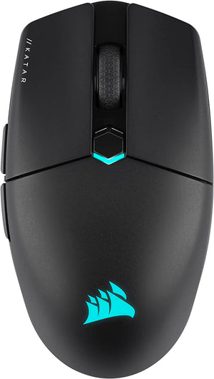 "Unleash Your Gaming Potential with the KATAR ELITE WIRELESS Ultra-Light FPS Gaming Mouse - Dominate with 10,000 DPI Precision, Extended Battery Life, and Universal Compatibility - Elevate Your Gaming Experience in Sleek Black Design!"