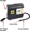 "Ultimate 12V Digital Tyre Inflator - The All-in-One Solution for Cars, Bicycles, and More! Accurate PSI, BAR, KPA Display - Inflate with Total Confidence!"