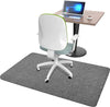 "Premium Hardwood Floor Protector Mat - Anti-Slip Office Chair Mat for Elegant Wooden Floors - 120X100Cm - Light Gray"